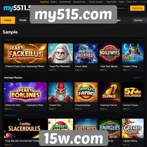 Comparação entre my515.com e outros sites de jogos