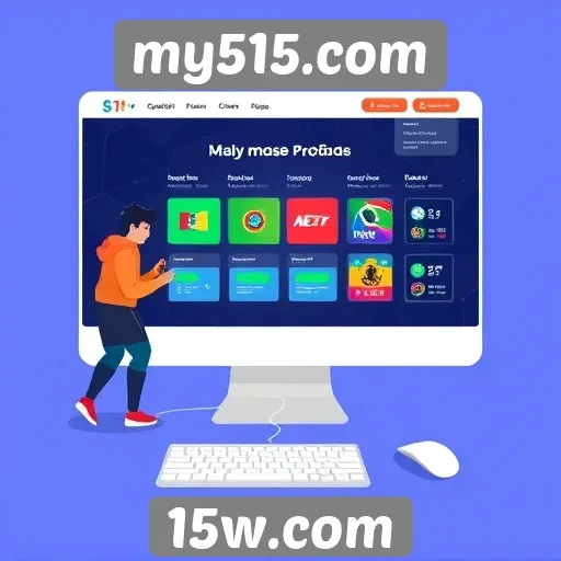 Exploração da interface do usuário no my515.com